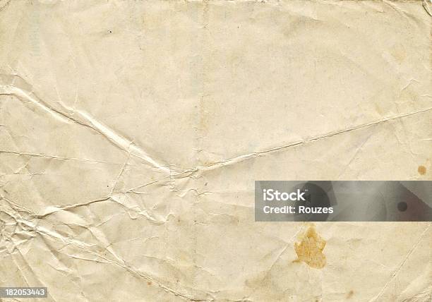 Aged Paper Texture Stock Photo - Download Image Now - Paper, Textured, Old