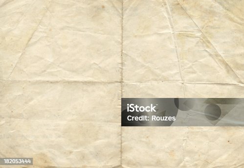 istock Distressed antique paper 182053444