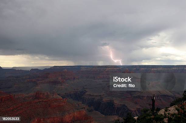 Photo libre de droit de Grand Canyon Éclair banque d'images et plus d'images libres de droit de Arizona - Arizona, Au bord de, Boulon