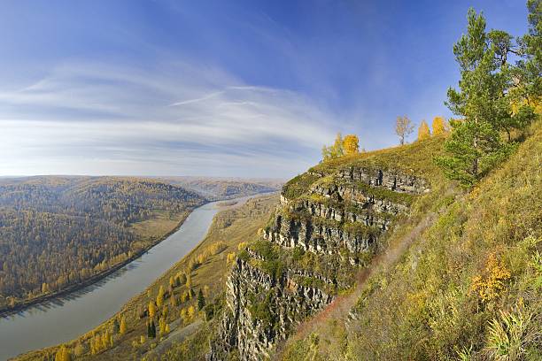 istock Autumn wood in Siberia 15 182053661
