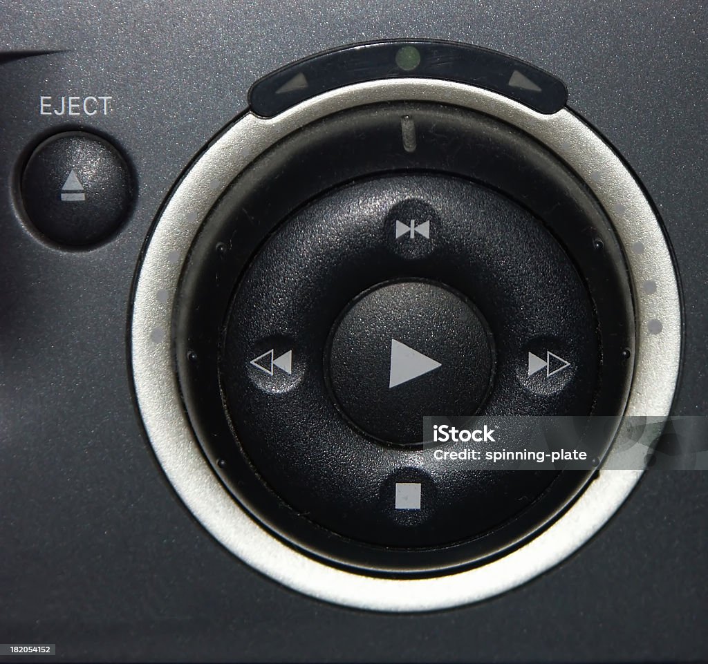 Video Recorder controls as the title says :) Horizontal Stock Photo