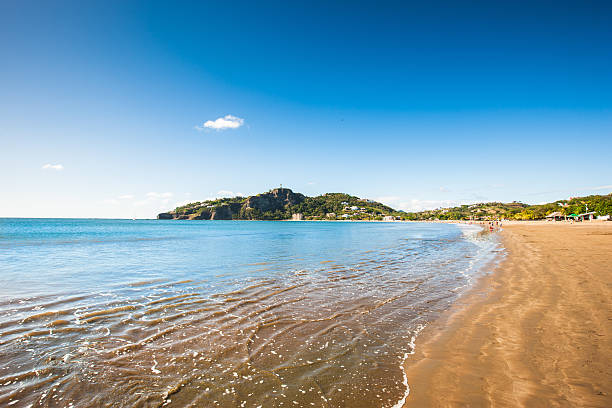 Nicaragua Beach San Juan del Sur "Beautiful beach on the pacific coast of Nicaragua. San Juan del Sur, Nicaragua, Central America." nicaragua stock pictures, royalty-free photos & images