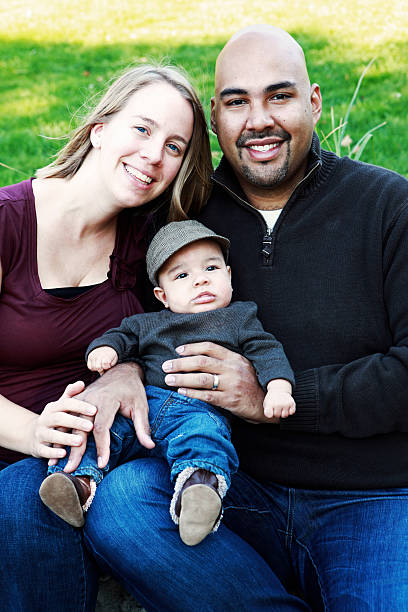 istock Beautiful Happy Family 182054420