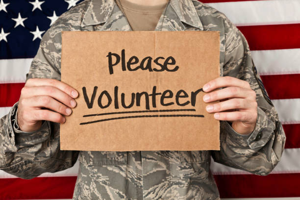 istock Military Volunteers Wanted 182055170