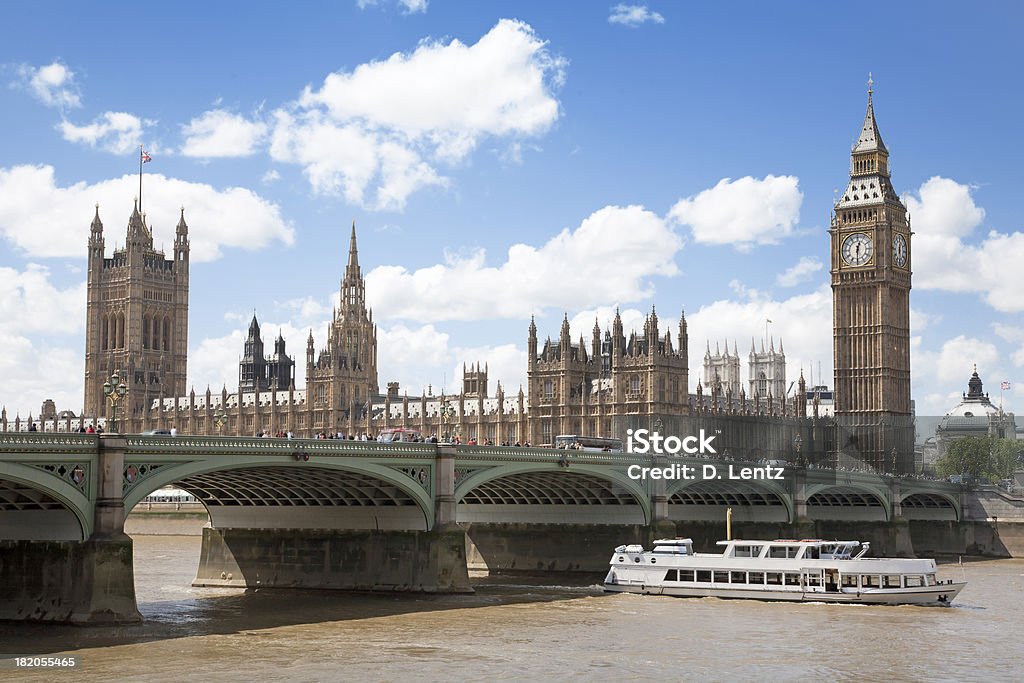 Big Ben e il Parlamento - Foto stock royalty-free di Big Ben