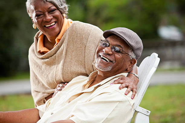 istock Senior African American couple 182056529