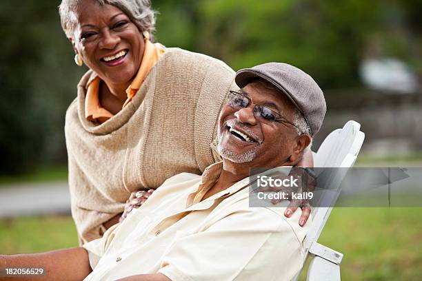 Foto de Casal Sênior Afroamericano e mais fotos de stock de Afro-americano - Afro-americano, Casal, Origem Africana