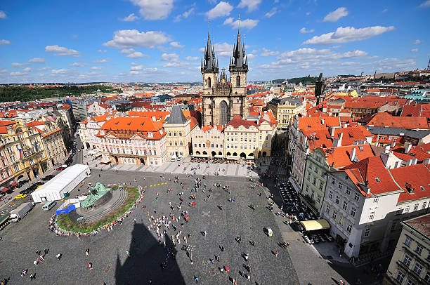 istock Tyn Church Old Town Square, Prague 182057816