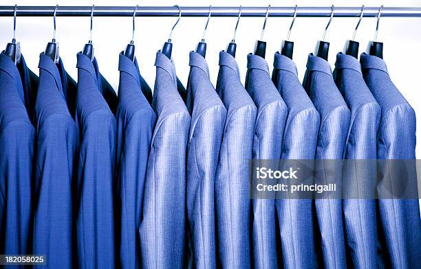 Foto de Jaquetas De Negócios e mais fotos de stock de Azul - Azul, Beleza, Bem vestido