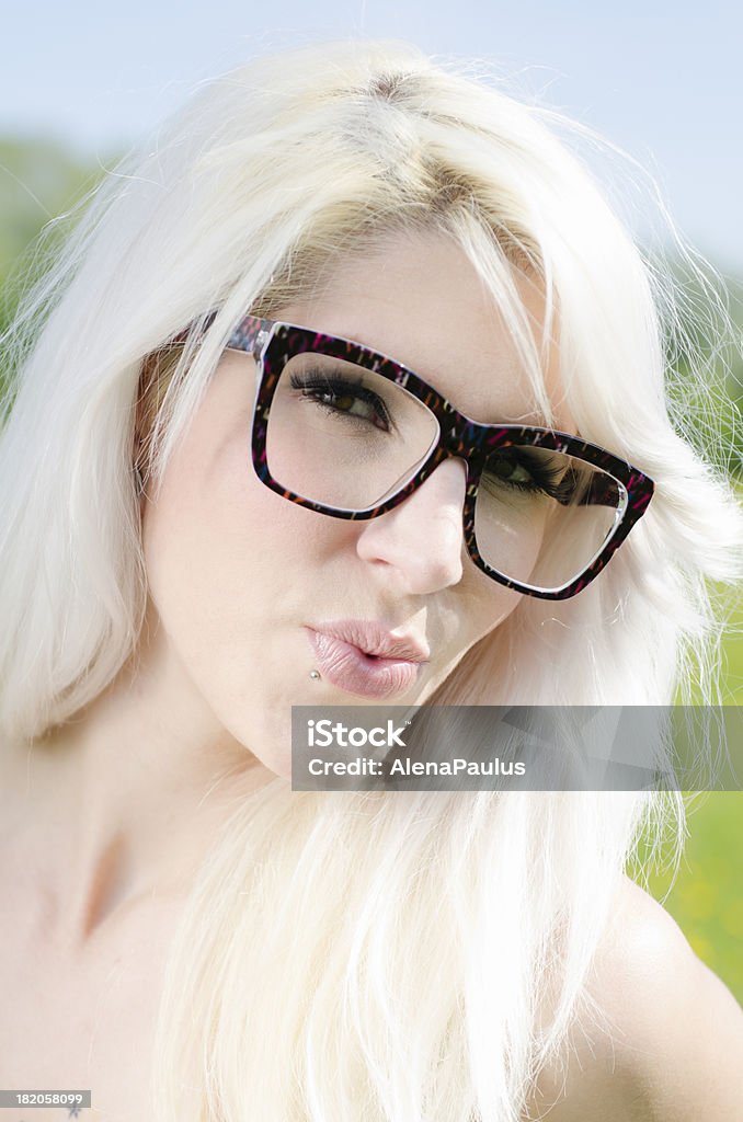 Carina bionda - Foto stock royalty-free di Adolescente