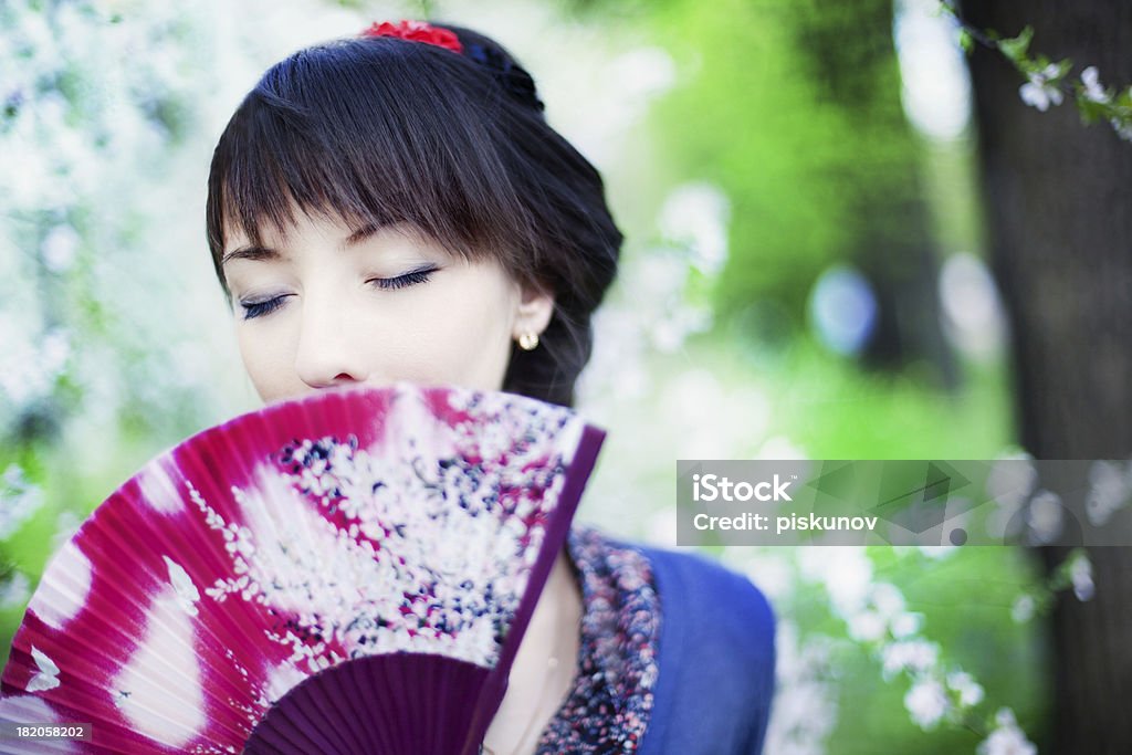 Japonês Garota de retrato - Foto de stock de Adolescente royalty-free