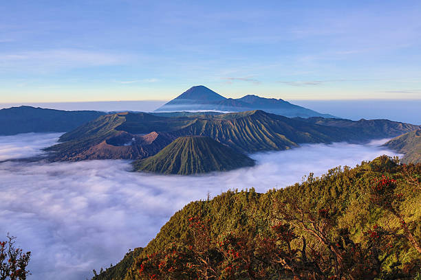 istock View into the caldera of Bromo volcano Java Indonesia 182058361