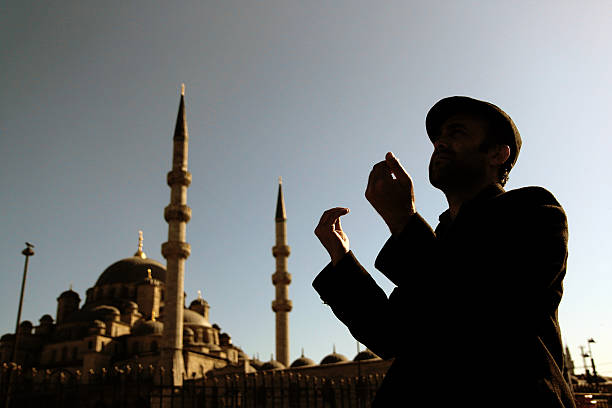 Musulmani di Pregare - foto stock