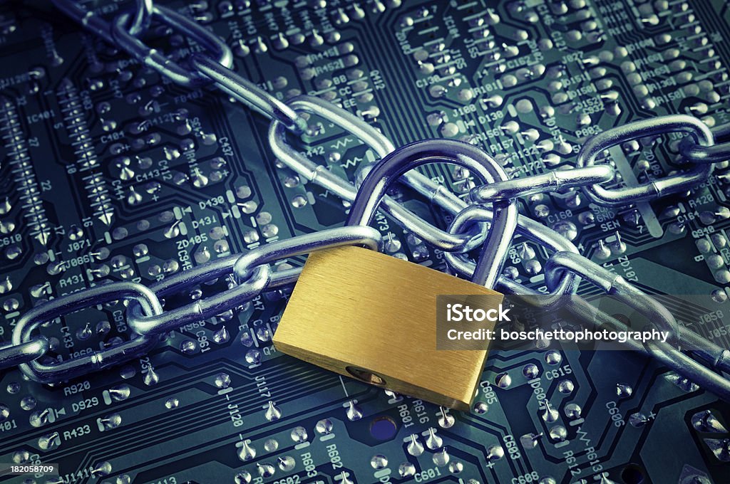 Seguridad de datos - Foto de stock de Cerradura libre de derechos