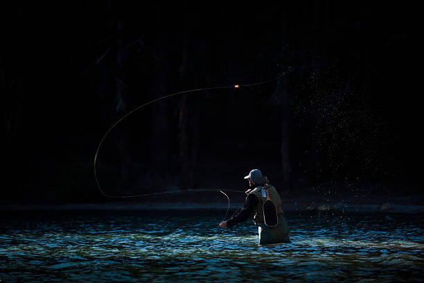 istock Fly Fishing in the River 182059495