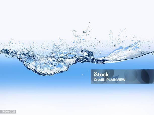 Wasser Wave Blue Stockfoto und mehr Bilder von Wasser - Wasser, Süßwasser, Destilliertes Wasser