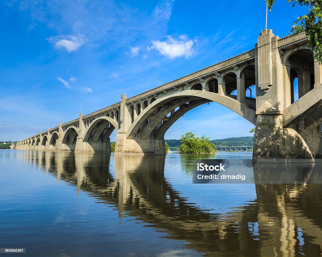 Columbia-Wrightsville puente - Foto de stock de York - Pensilvania libre de derechos