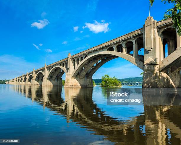 Columbiawrightsville Puente Foto de stock y más banco de imágenes de York - Pensilvania - York - Pensilvania, Pensilvania, Río Susquehanna