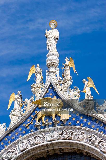 Basilica Di San Marco - Fotografie stock e altre immagini di Basilica - Basilica, Basilica di San Marco, Piazza San Marco