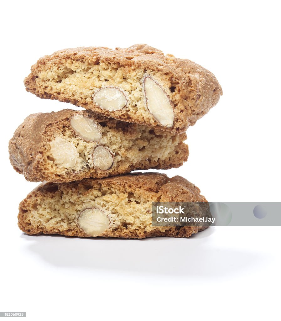 Stos cantuccini cookie almond - Zbiór zdjęć royalty-free (Bez ludzi)