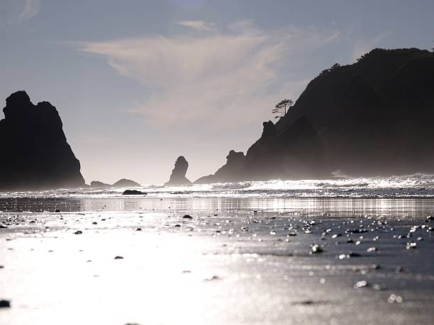 ShiShi Beach stock photo