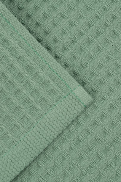 istock cotton fabric of different colors, waffle towel without pattern, macro 1820612859