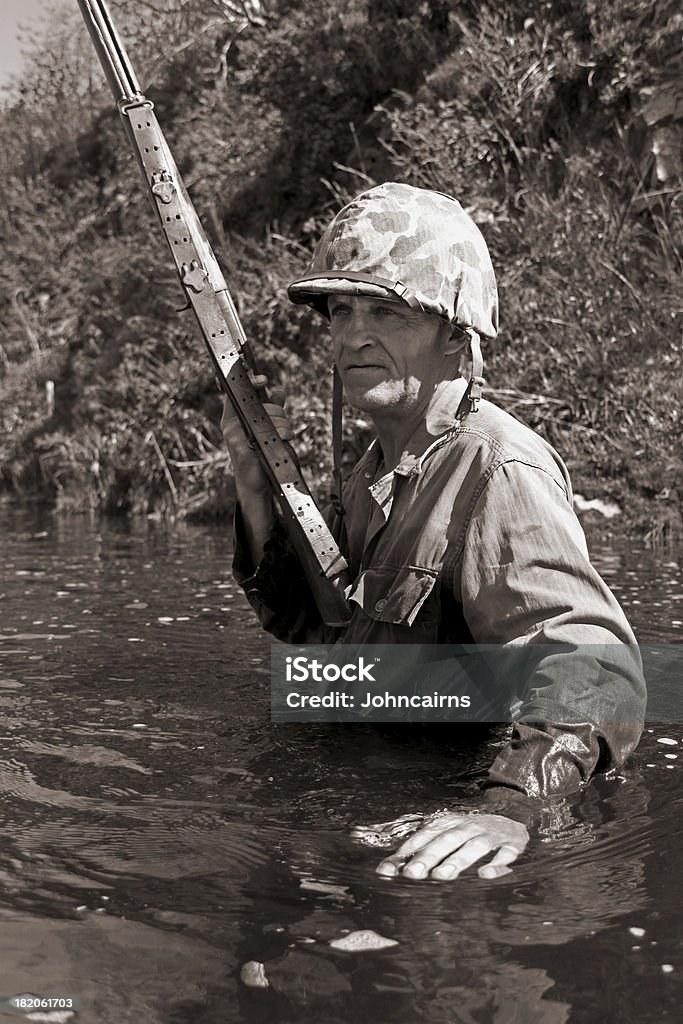 Jungle guerra. - Foto de stock de Fuerzas especiales libre de derechos