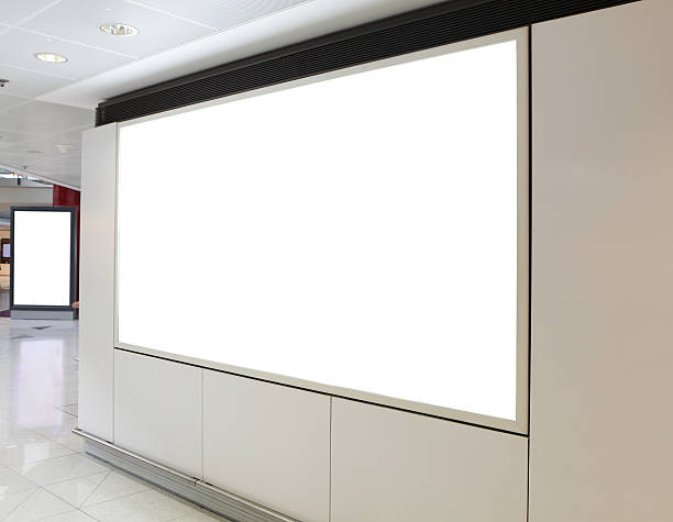 istock Blank billboard in the city building 182061803
