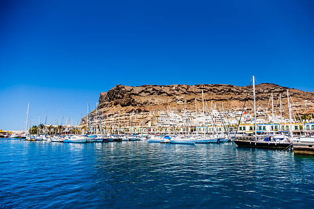 istock Puerto de Mogan Yacht Harbor,Grand Canary 182061886