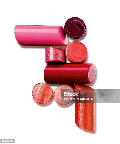 Lipsticks - Fotografias de stock e mais imagens de Batom - Batom, Lábio, Maquilhagem