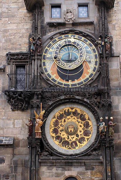 Reloj Astronómico de Praga - foto de stock