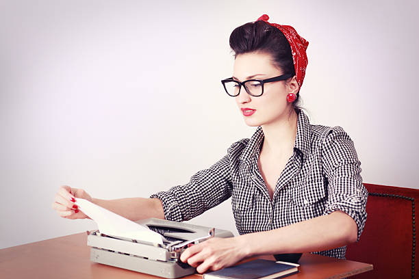 istock Vintage Woman Writer 182062123