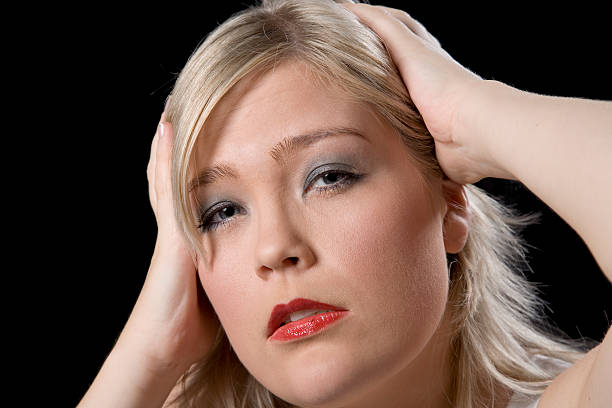 Headache stock photo
