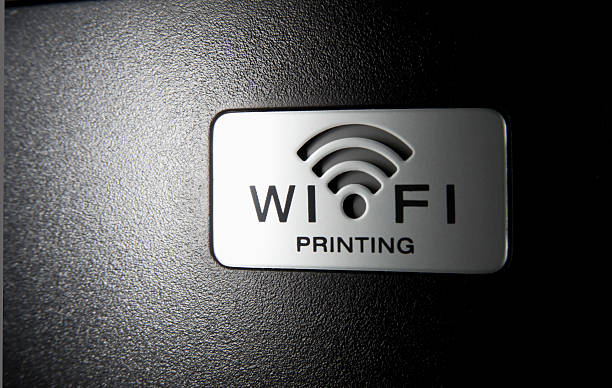 istock Wi-Fi Printing Sign 182062529
