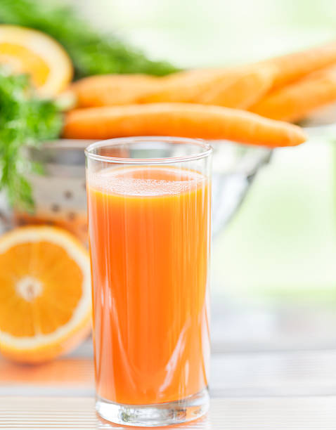 Carrot  and orange juice