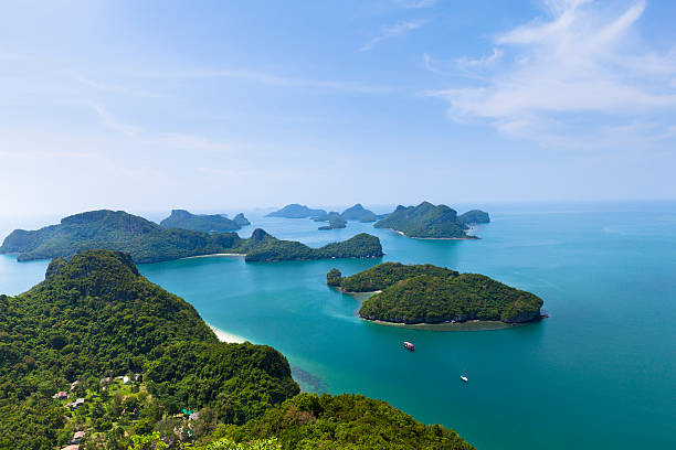 ang thong marine park - ang thong islands zdjęcia i obrazy z banku zdjęć