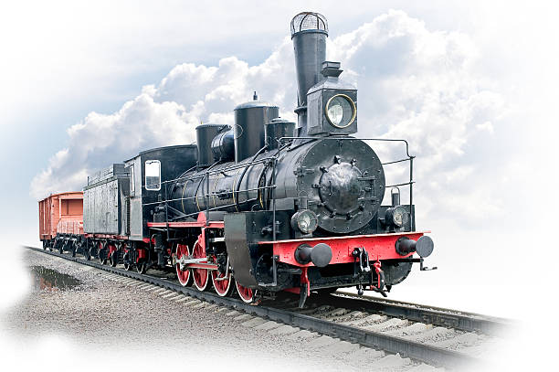 Steam train waiting at a station in Cuba to pick up passengers