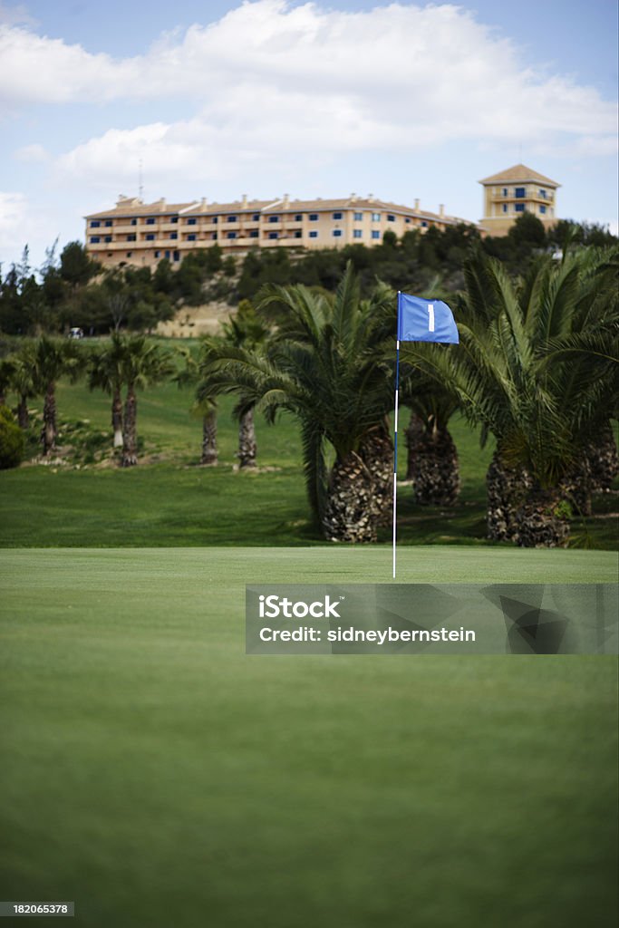 Bandera de Golf en la brisa 3 - Foto de stock de Actividad libre de derechos
