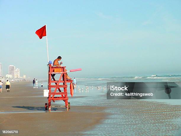 Salvavidas En Ver Foto de stock y más banco de imágenes de Salvavidas - Salvavidas, Playa, Bandera