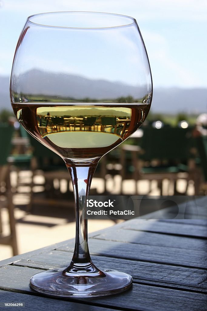 white wine "New Zealand, Marlborough wine region." Alcohol - Drink Stock Photo