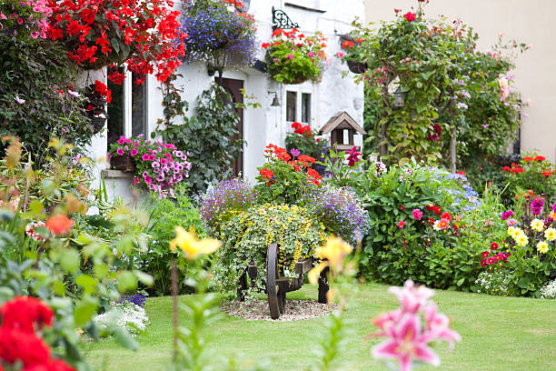 istock english garden in bloom 182066617