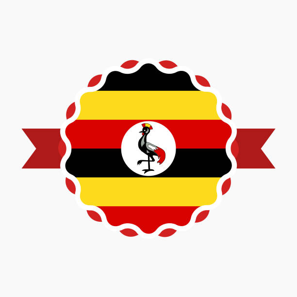 Uganda Flag Shield Patch – Embroidered Badge – Travel Souvenir Gift – National Emblem – Iron-on Patch