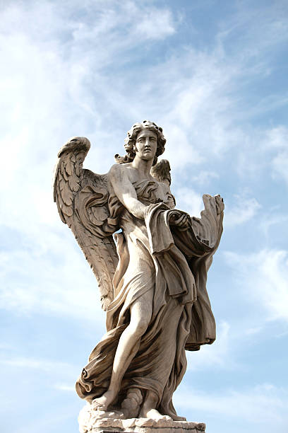 istock Bernini Angel in Rome, Italy 182068616