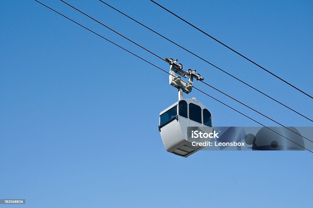 Overhead Cable Car - Lizenzfrei Isoliert Stock-Foto