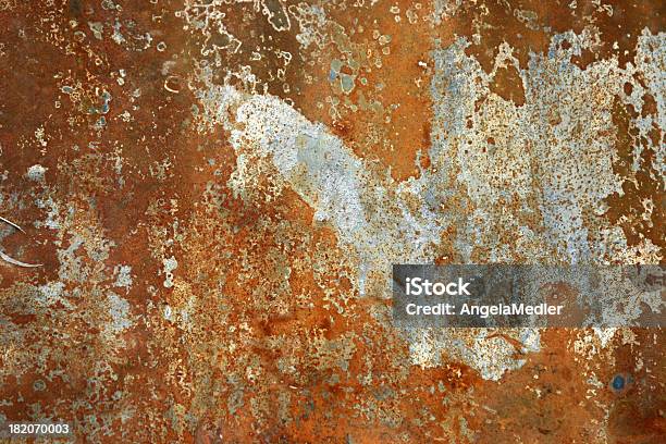 Rusted Metal Background Stock Photo - Download Image Now - Backgrounds, Black Color, Brown