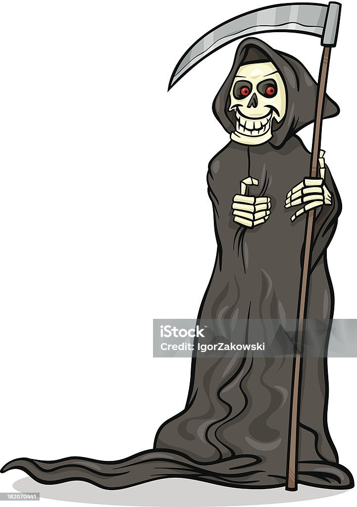Ilustración de Muerte Esqueleto Ilustración Dibujo Animado y más Vectores  Libres de Derechos de Guadaña - Guadaña, La Muerte, Caricatura - iStock