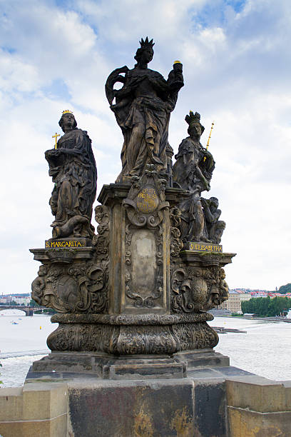 istock The  Statues  of Charles Bridge, Prague 182070993