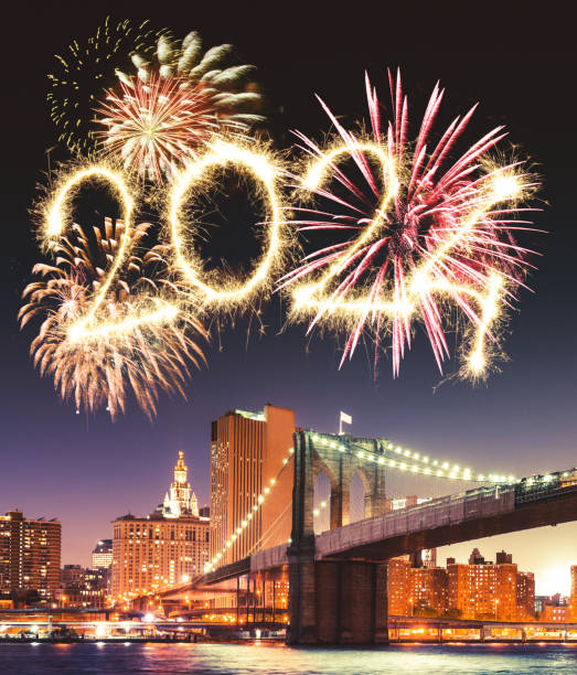 istock fireworks in manhattan for the new year in 2024 1820745329