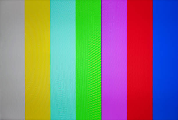 istock Image of tv fuzz and static 182075815