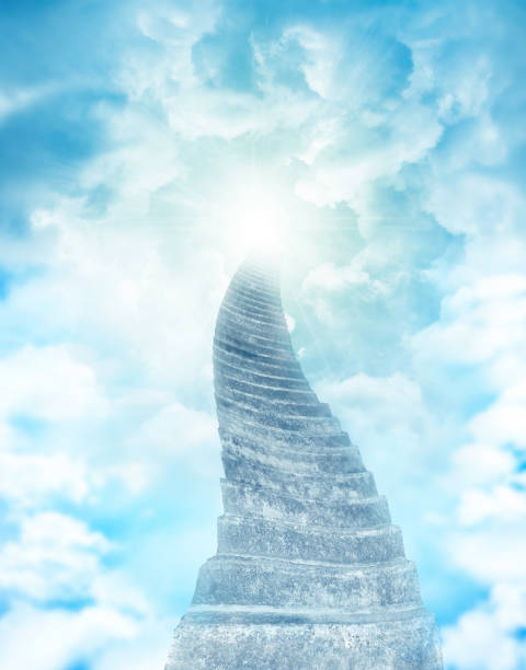 istock Stairway to heaven 1820769369